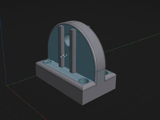 Mount Dog Ring light adapter