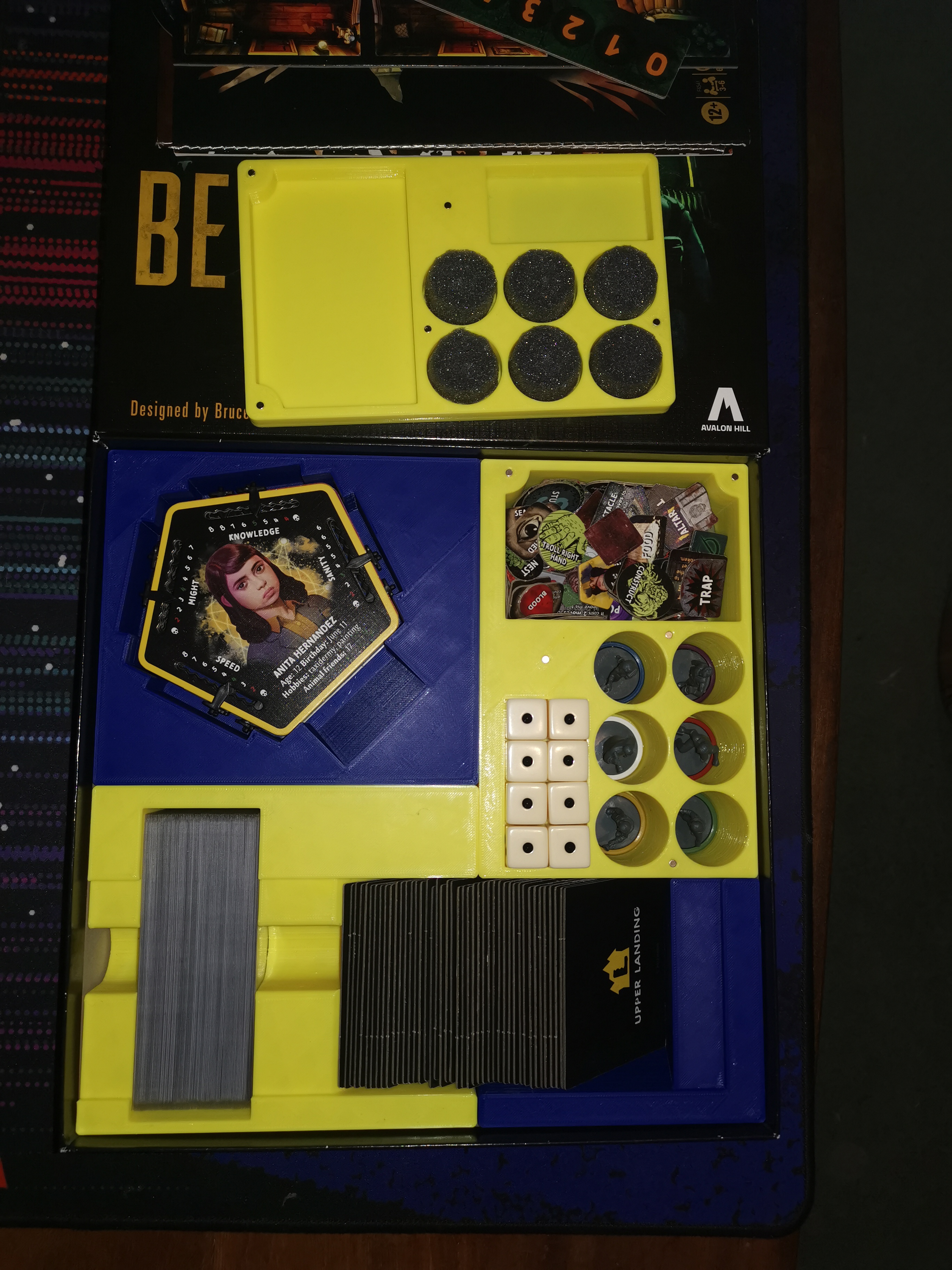 Betrayal at House on the Hill 3rd Edition, Box Organiser