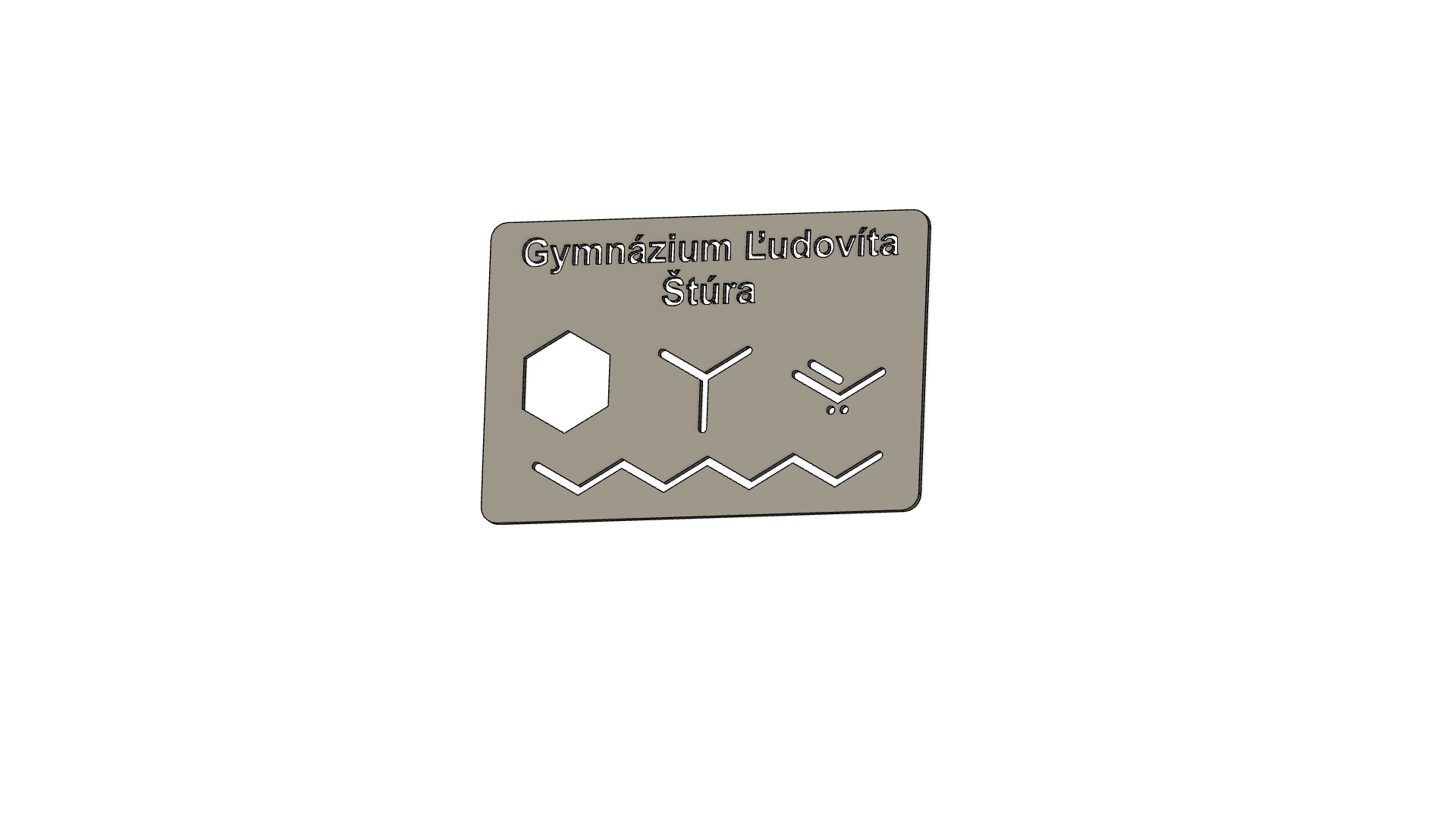 chemistry stencil card — miniatura 2