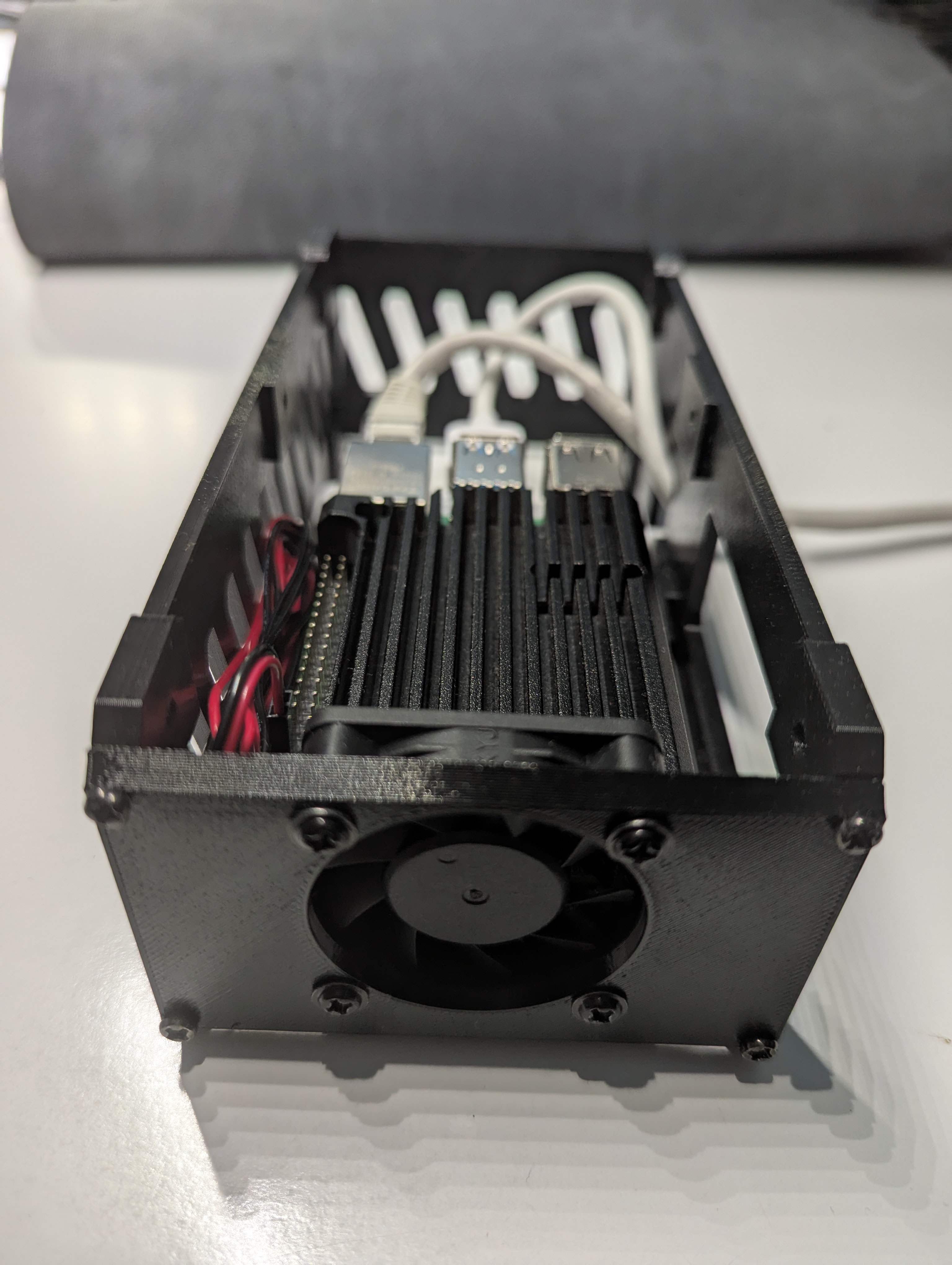 RPi case - 2.5" SSD/HDD & fan (BTC Full Node)