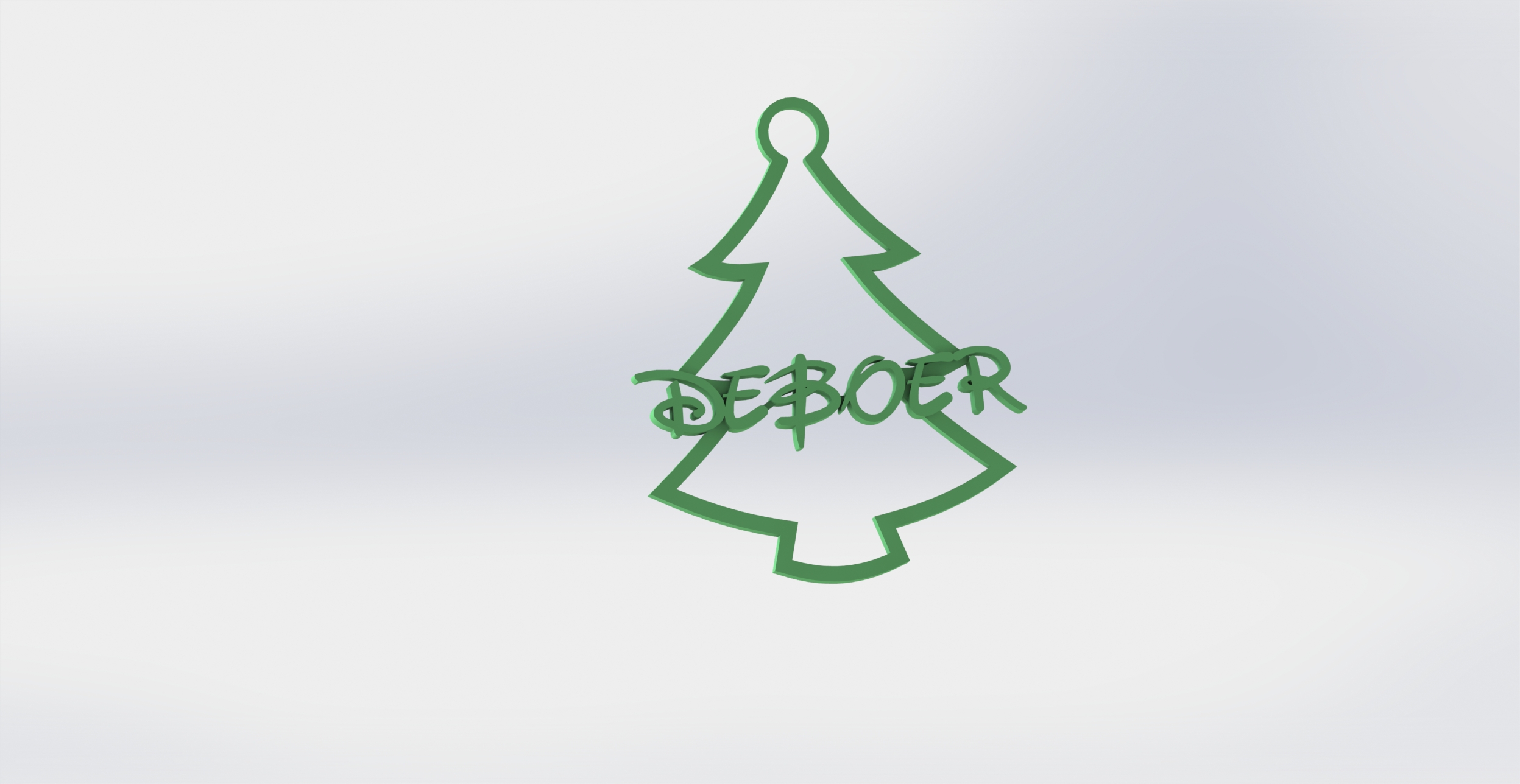 Christmas Tree ornament
