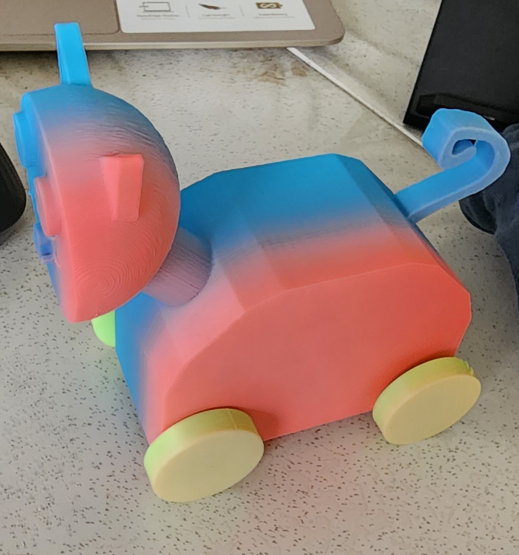 Cat toy car