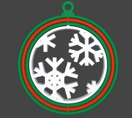 Ornament 3 hanging for Christmas tree swivel