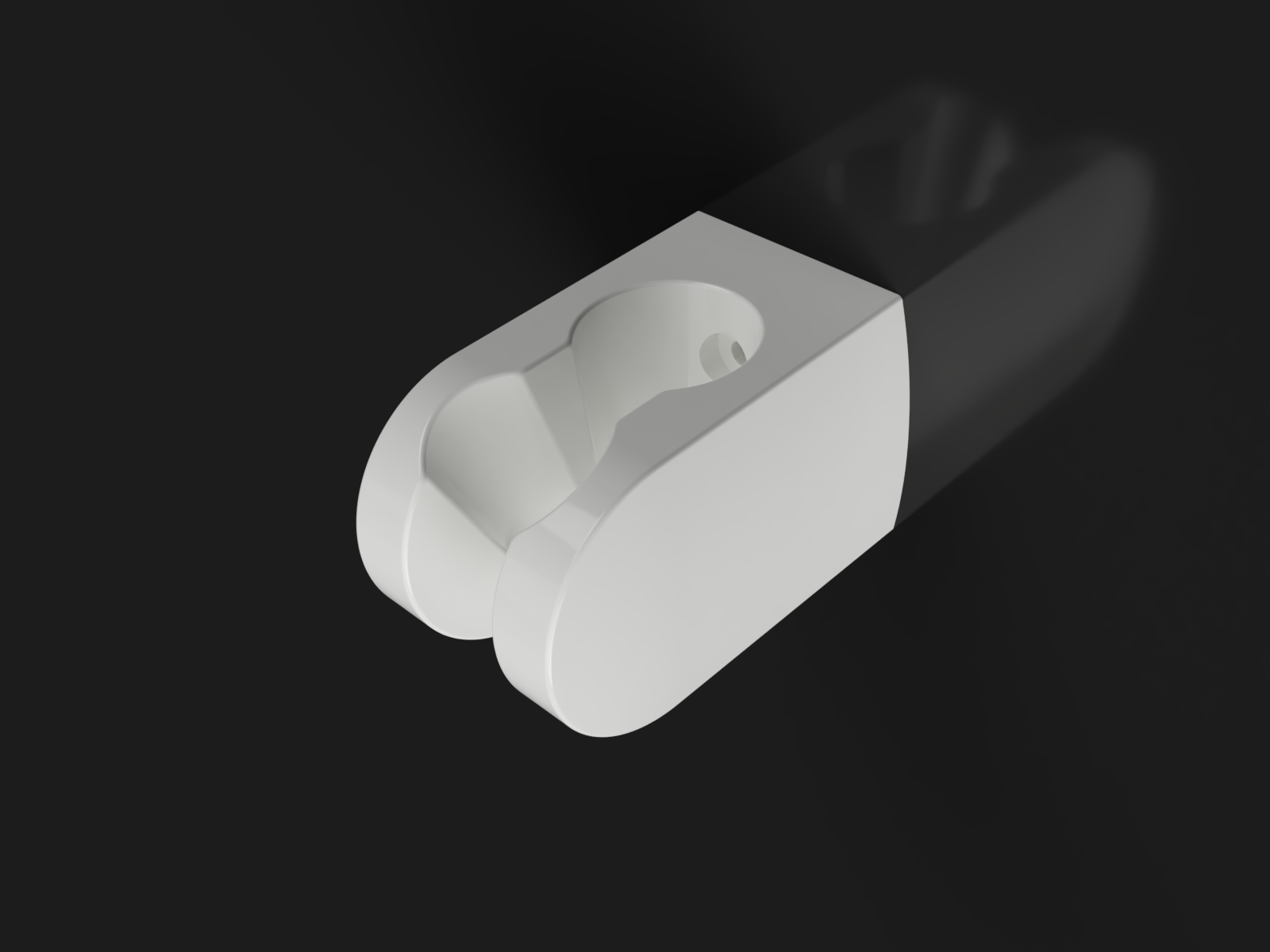 Two positions shower holder (inc. Fusion file)