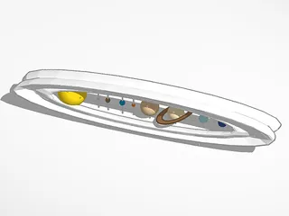 Simple Solar System by Petman | Download free STL model | Printables.com