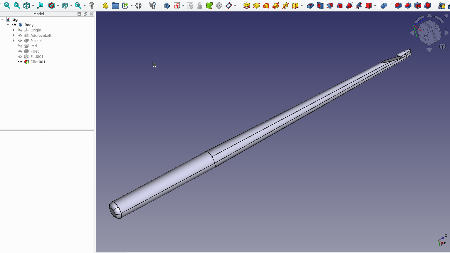 crochet needle