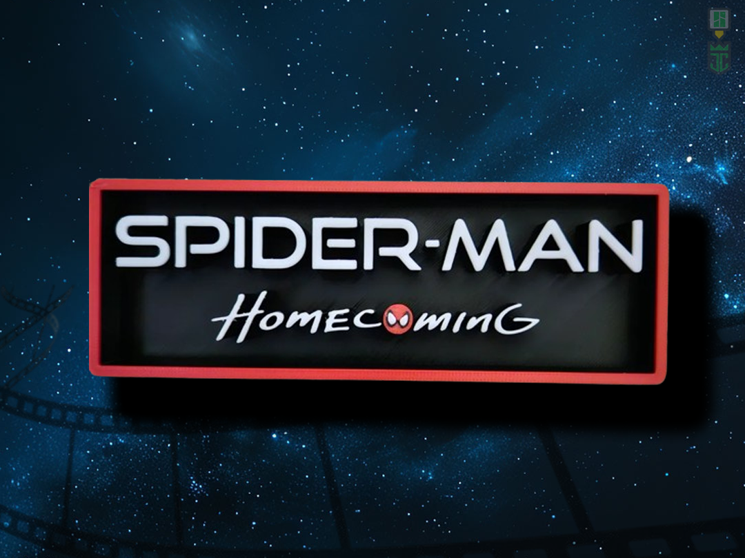 Spiderman Homecoming Cinema Film Room Sign Box