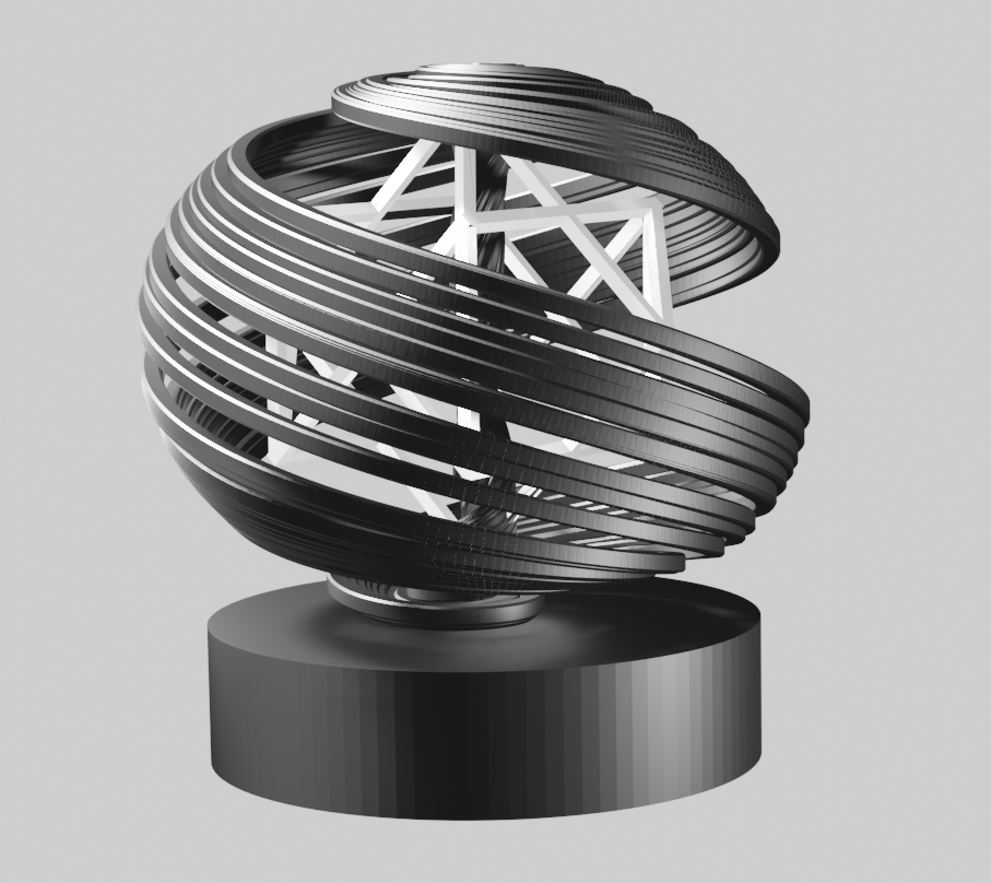 Chaotic lines and structure — miniatura 2