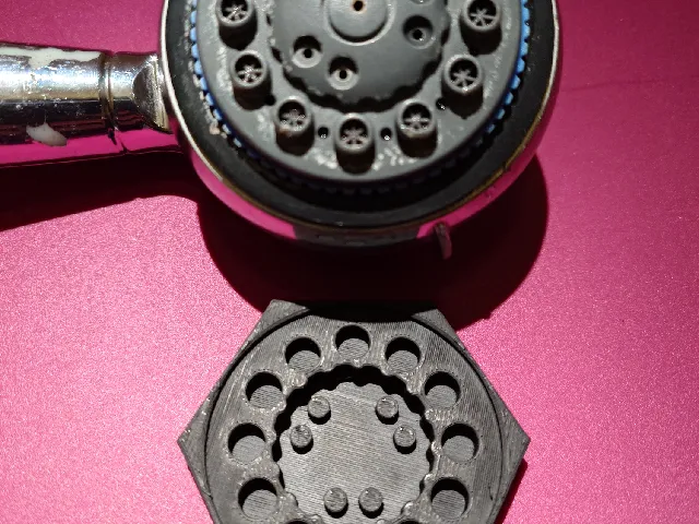 Shower head wrench bit