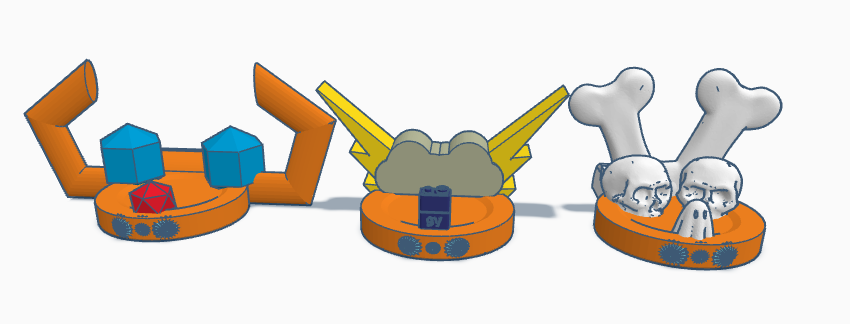 Dragamonz or Pokemon Card and Figure Display