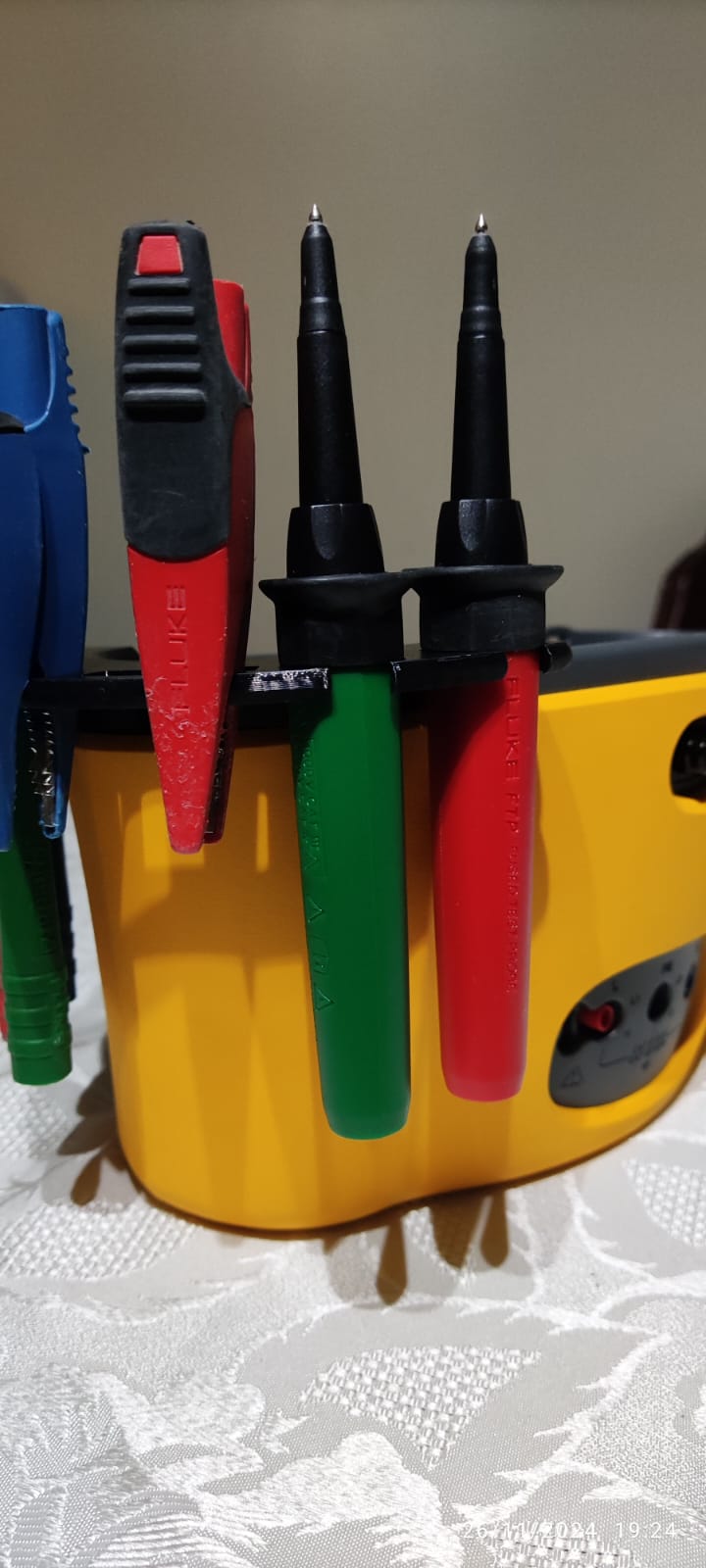 Fluke 1663 multimeter probe holder — miniatura 4