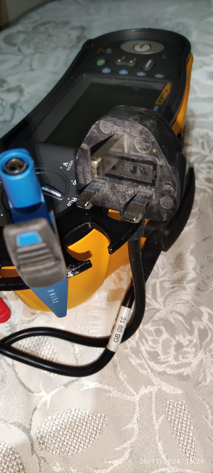 Fluke 1663 multimeter probe holder — miniatura 8