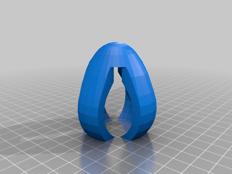 Striped Hollow Easter Egg — miniatura 2