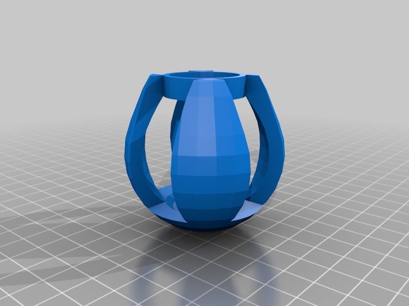 Striped Hollow Easter Egg — miniatura 3