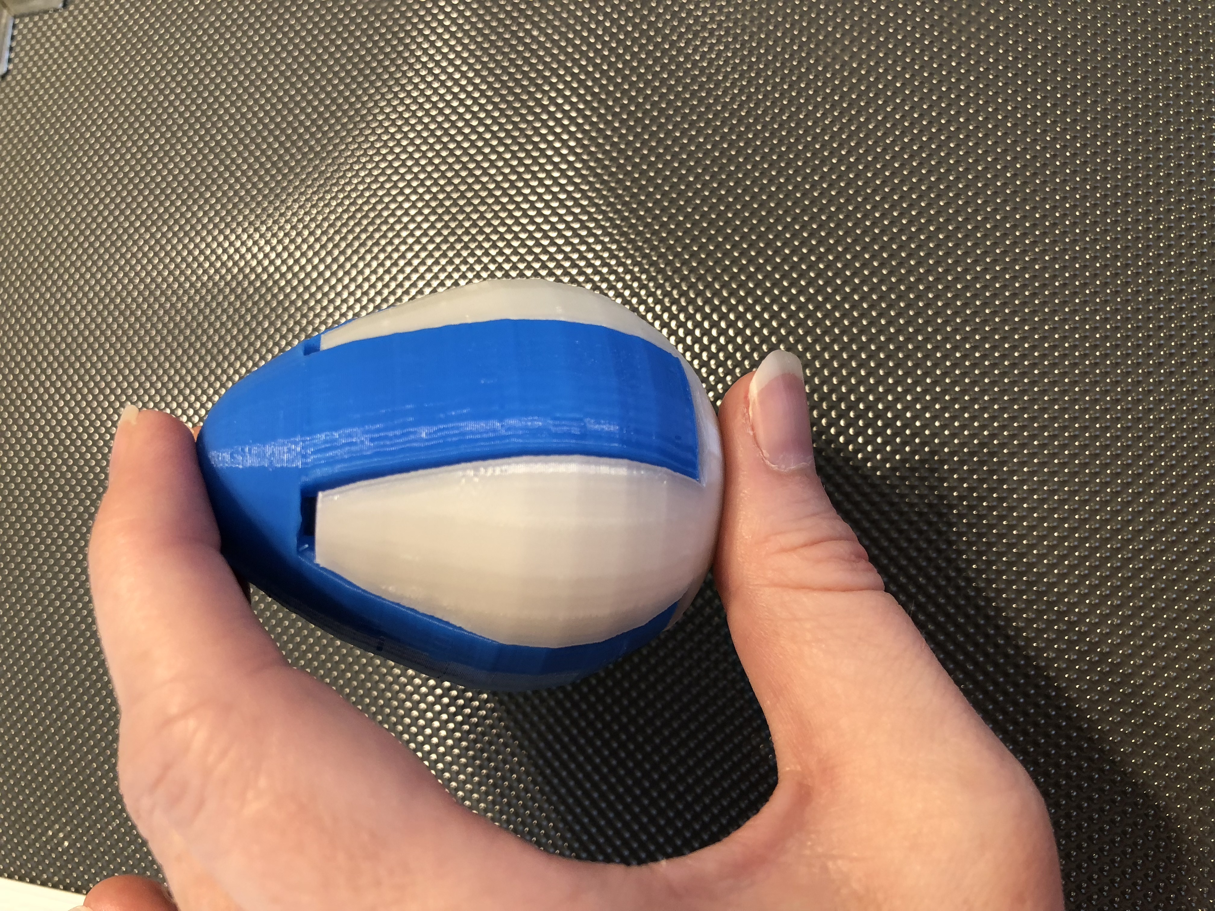Striped Hollow Easter Egg — miniatura 5