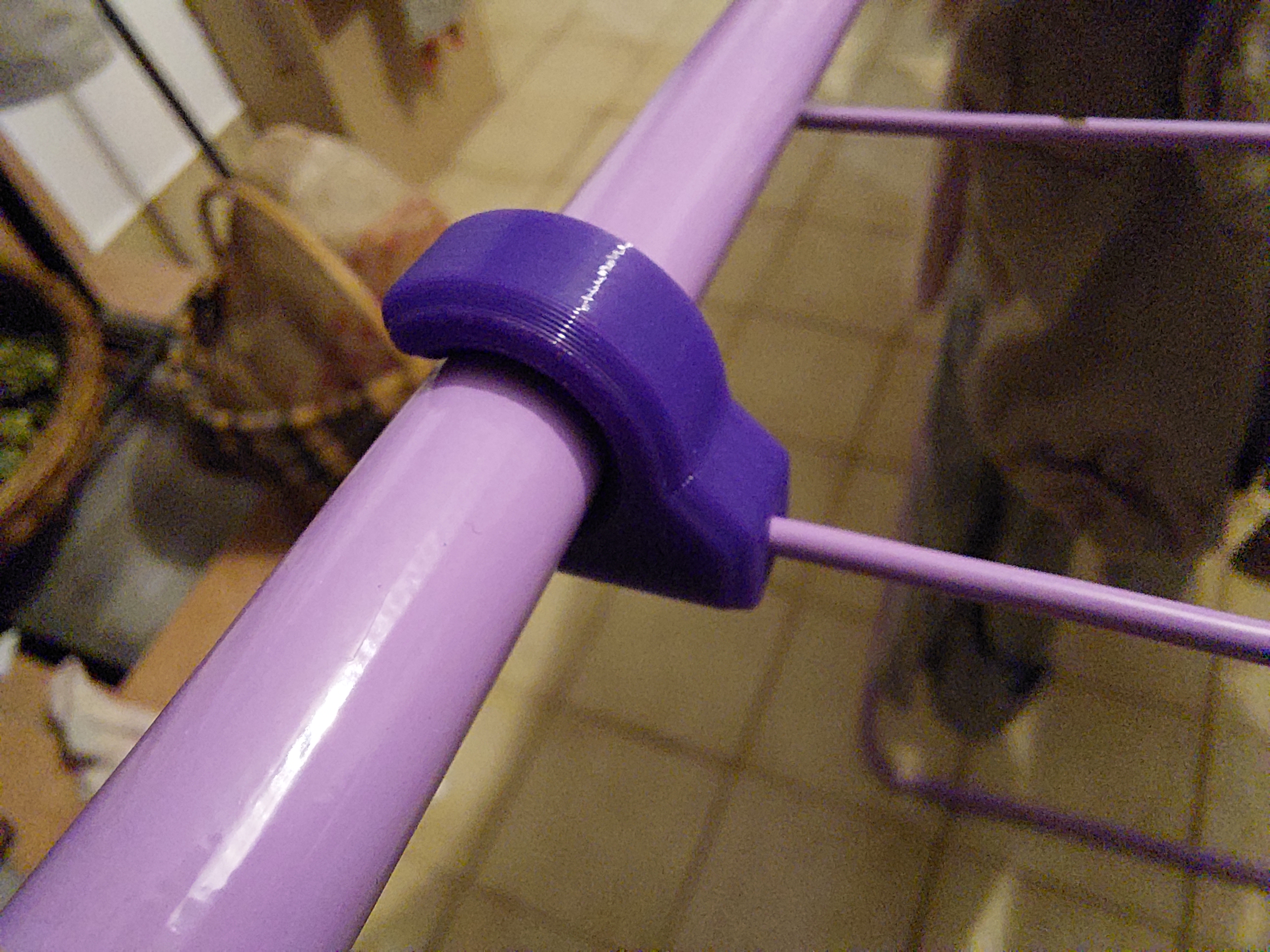 Miniatura 2 do modelo 3D clothes drying rack wire clip fix