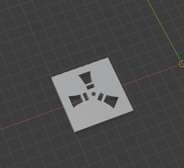 Miniatura 2 do modelo 3D Rust logo