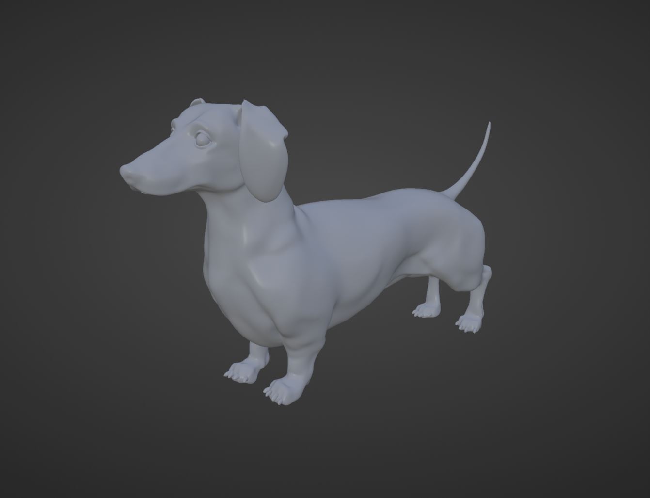 Dachshund Model - Wiener Dog - Frank