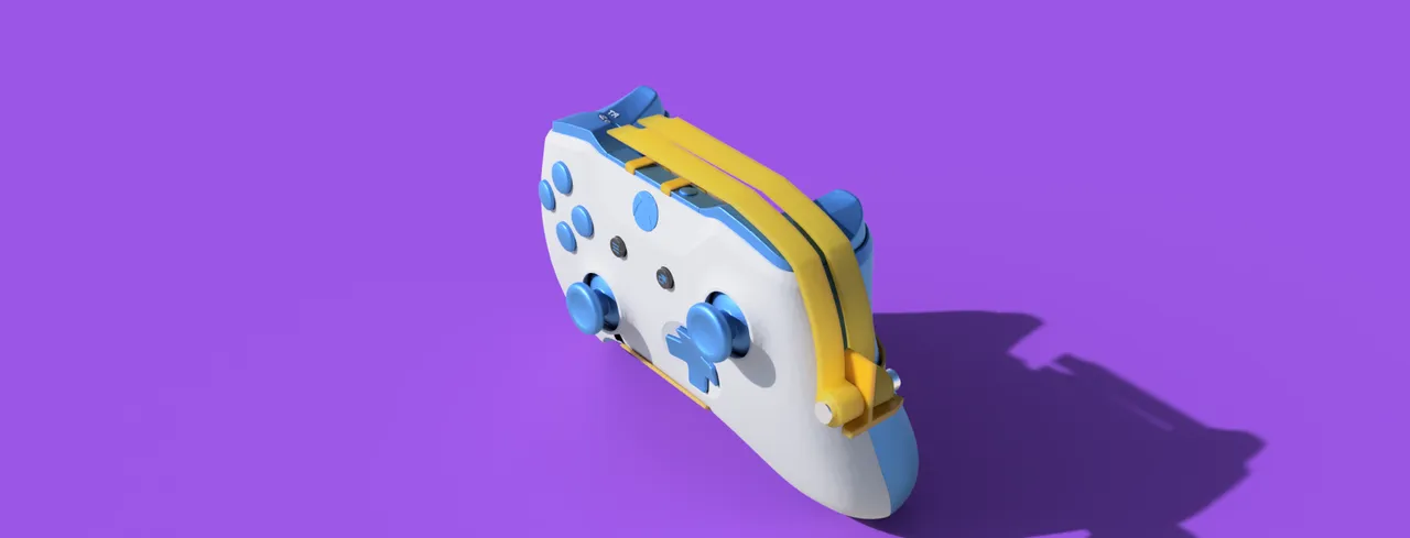 Xbox Controller mod for one-handed gamers by Matteo | Download free STL ...