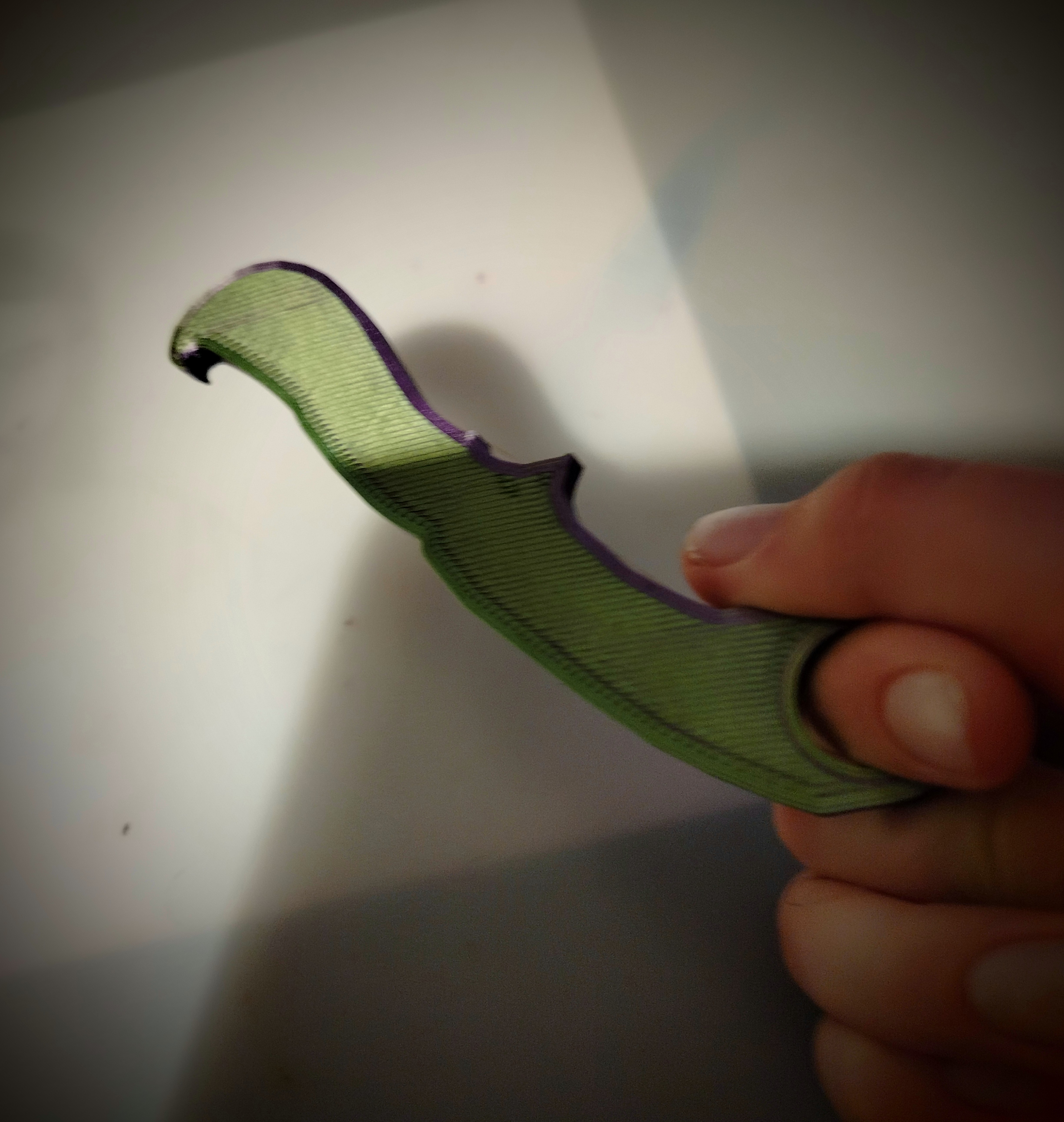 Miniatura 3 do modelo 3D mini karambit (scalable)