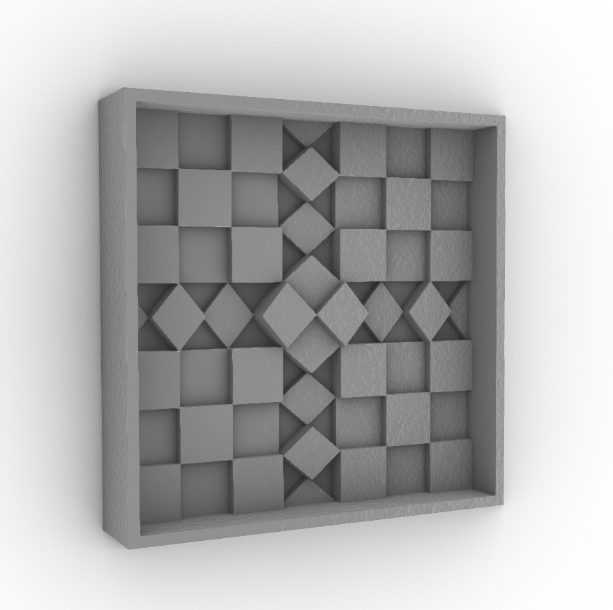 Cookie Cutter ~ Grid Pattern Design