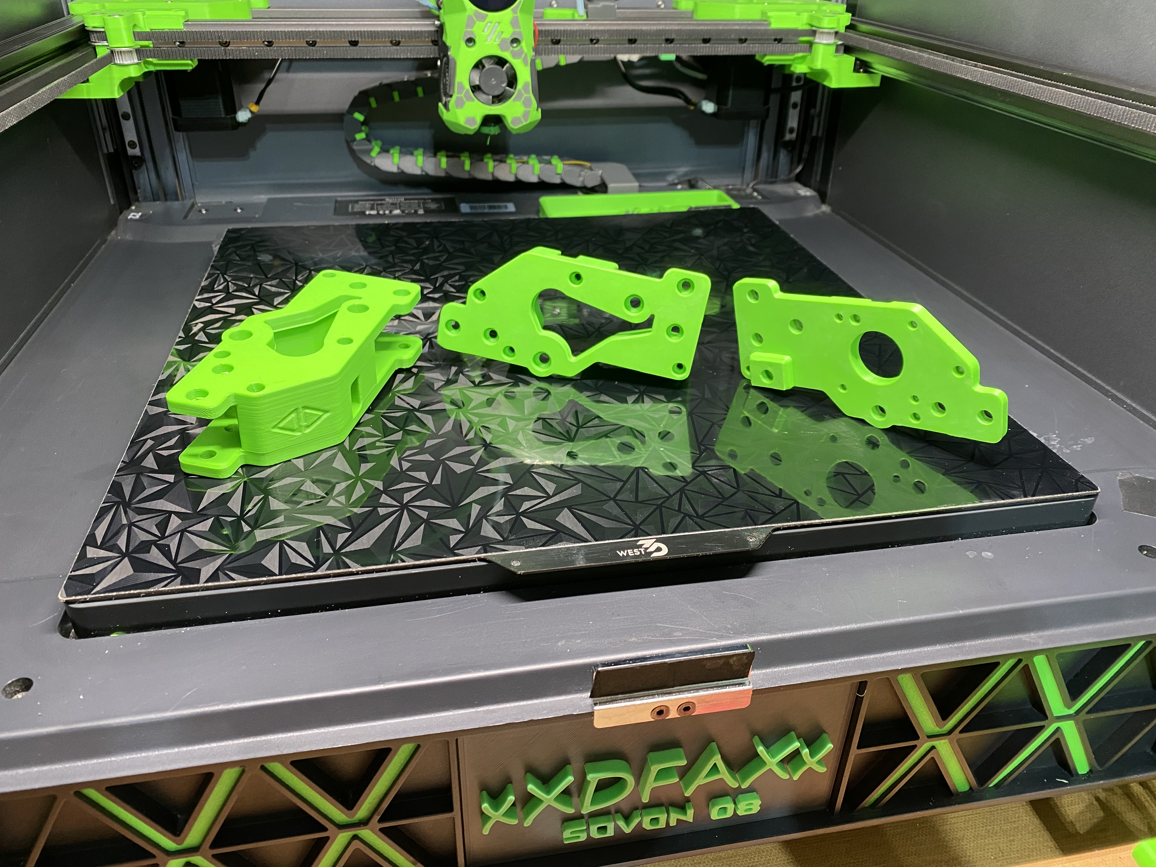 Sovol SV08 XY 3D Printed Gantry AB Stepper Holder V2
