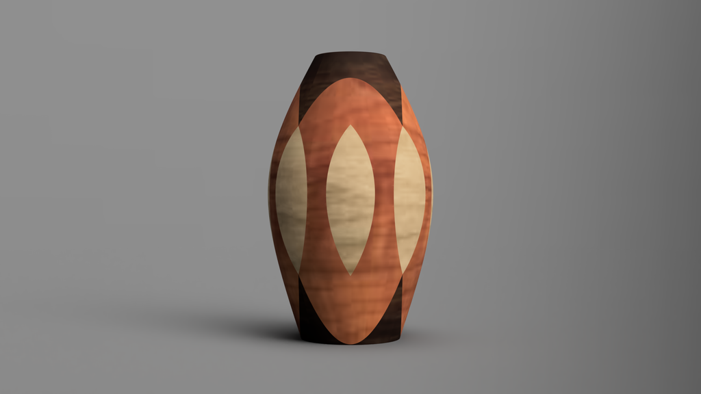 Woodturning Vase 03