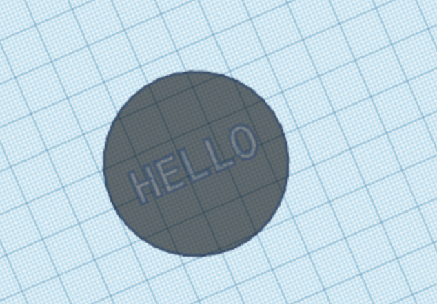 Stamp Hello