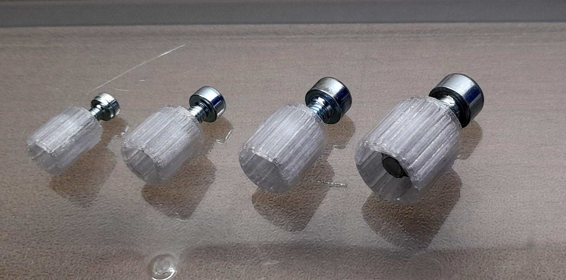 Miniatura 2 do modelo 3D knobs M3-M6