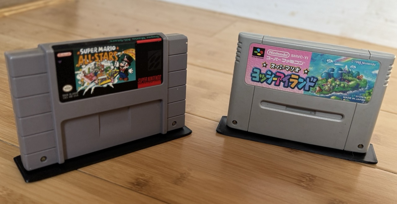 SNES / Super Famicom Cartridge Stand