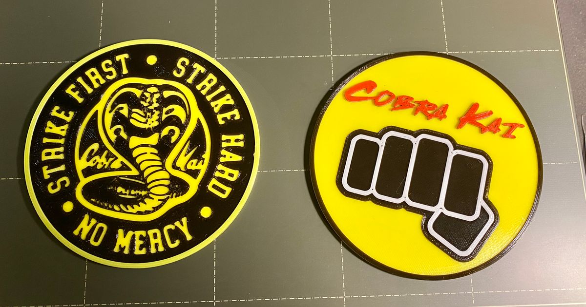 LOGO COBRA KAI 3D model 3D printable