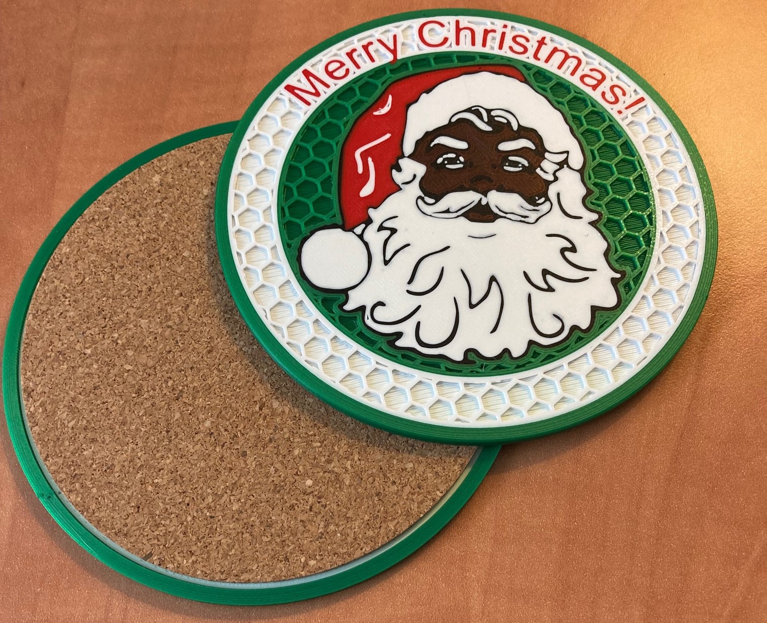 Santa Claus Coasters - Multiple Languages — miniatura 3