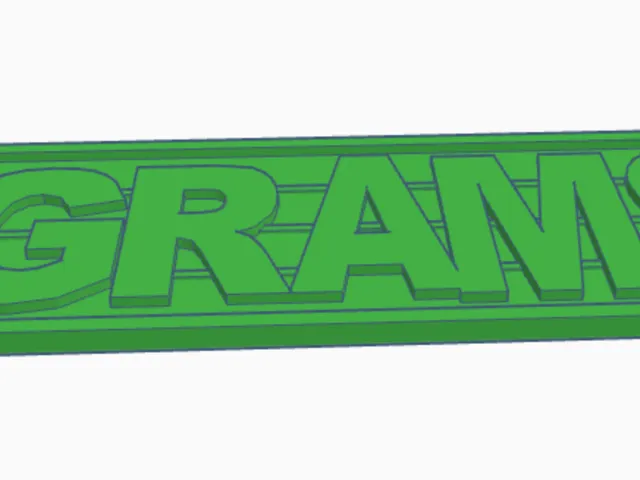 Grams key chain