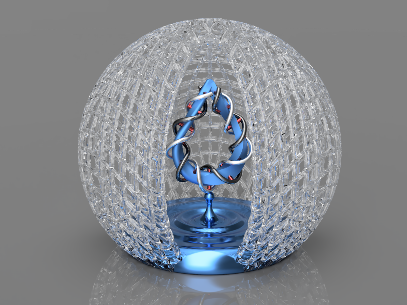 A drop of DNA