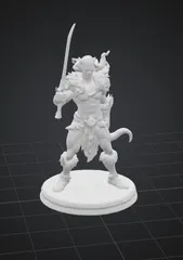 A video game character holding a pirate sword