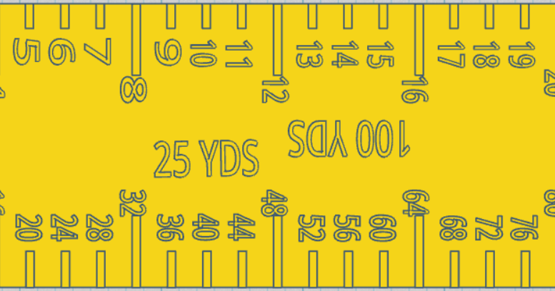 Rifle Scope Ruler da Bubbaj | Scarica il modello STL gratuito ...