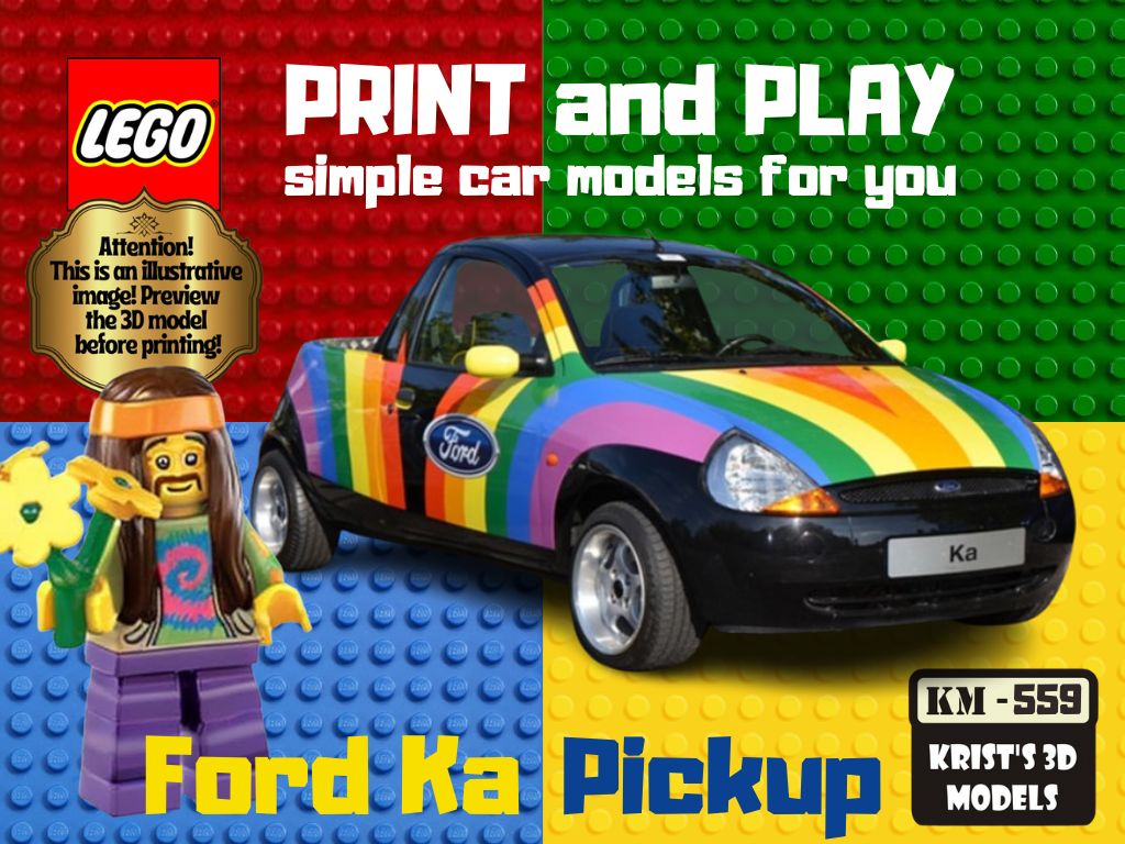 LEGO Ford Ka Pickup