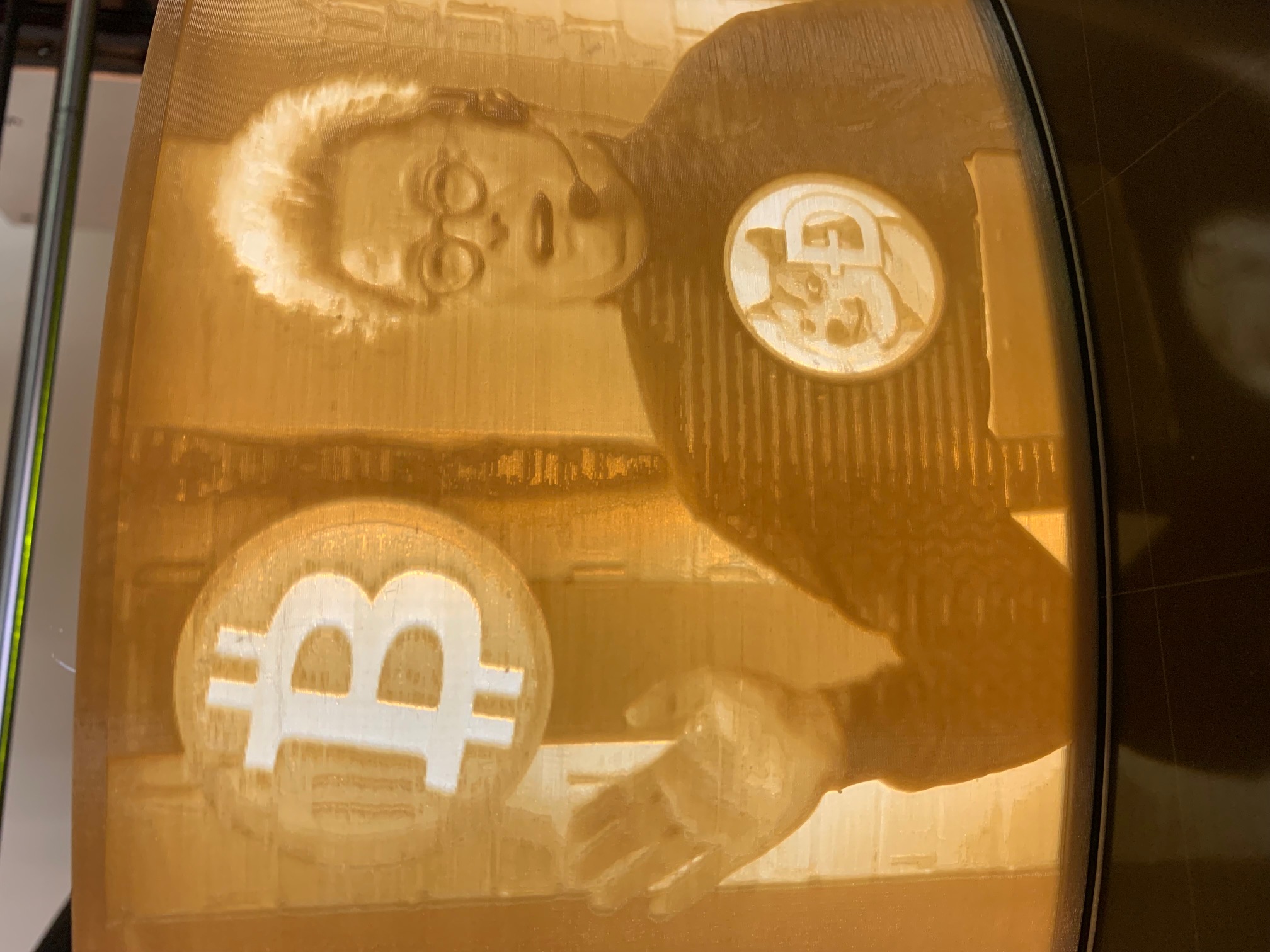 Elon musk the doge father lithophane by tperronedesign download free