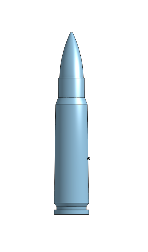7.62x45mm Czech/7.62x45mm vz. 52 Cartridge
