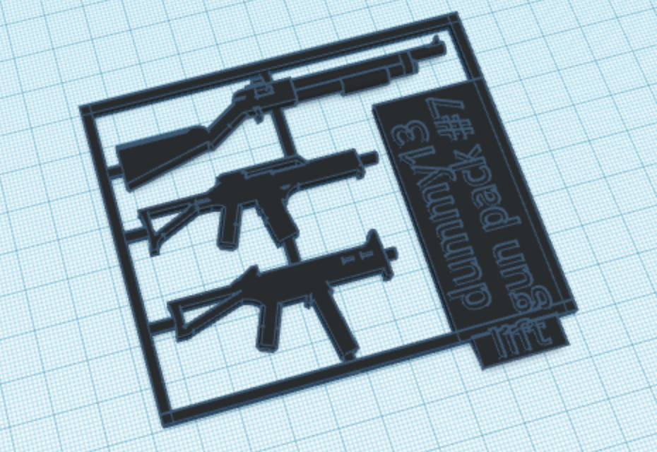 Name A Random Gun dummy 13 gun pack #7 by Random-name | Download free STL model ...