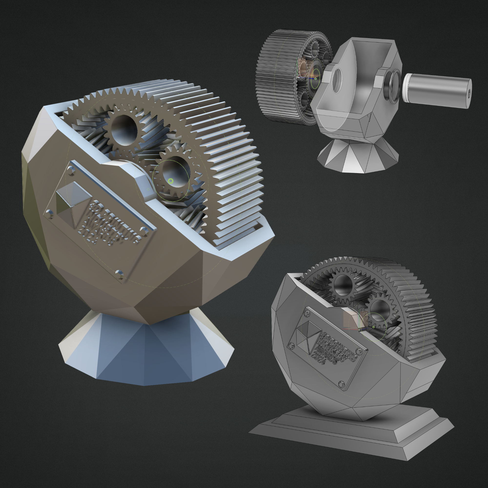 3D Printing Industry Awards 2024 - Gear of Progress
