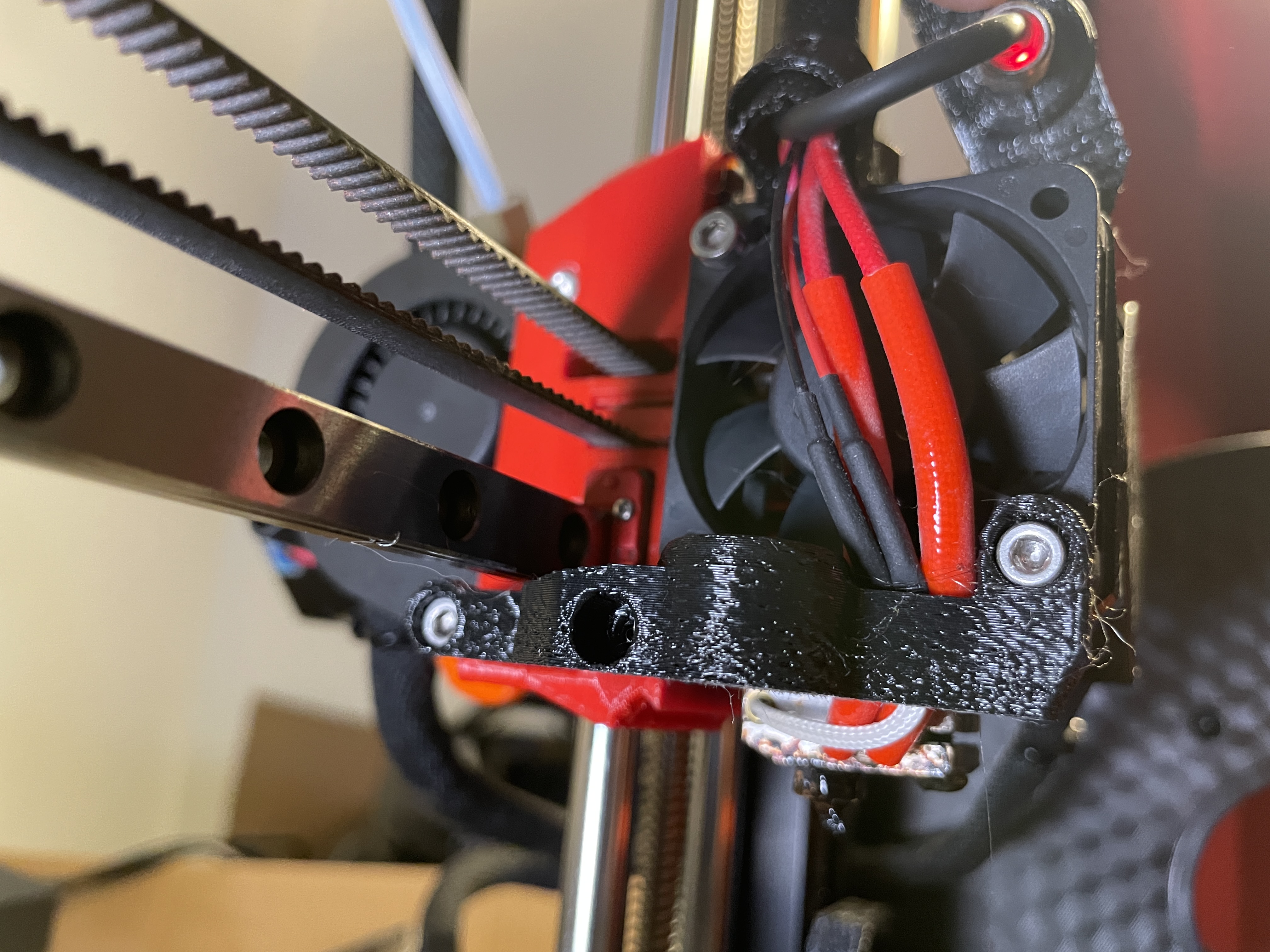 Prusa MINI upgrade X axis to linear rails MGN9C - Super PINDA Probe Mount