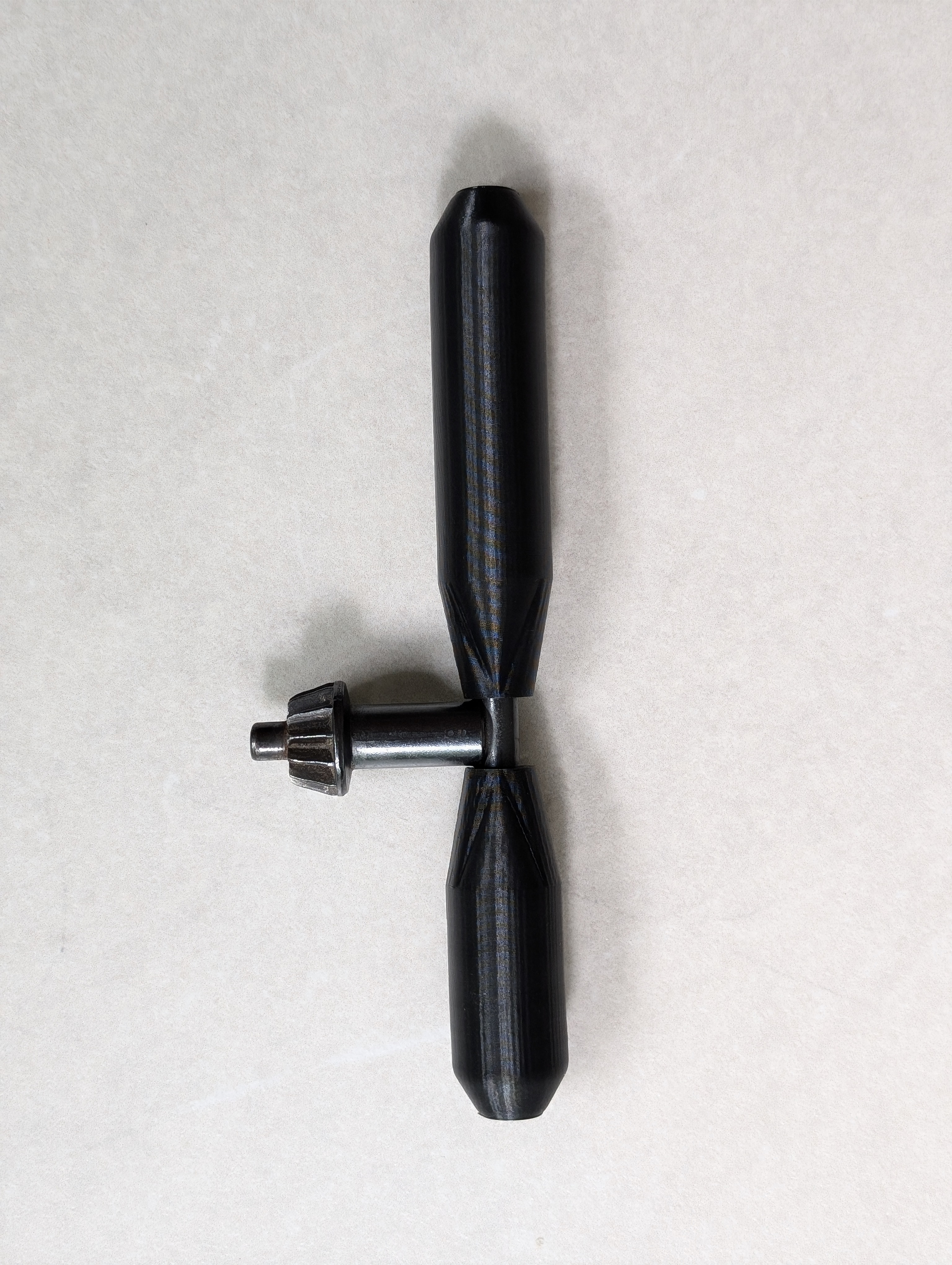 Drill chuck key grip handle 6mm 1/4" shaft