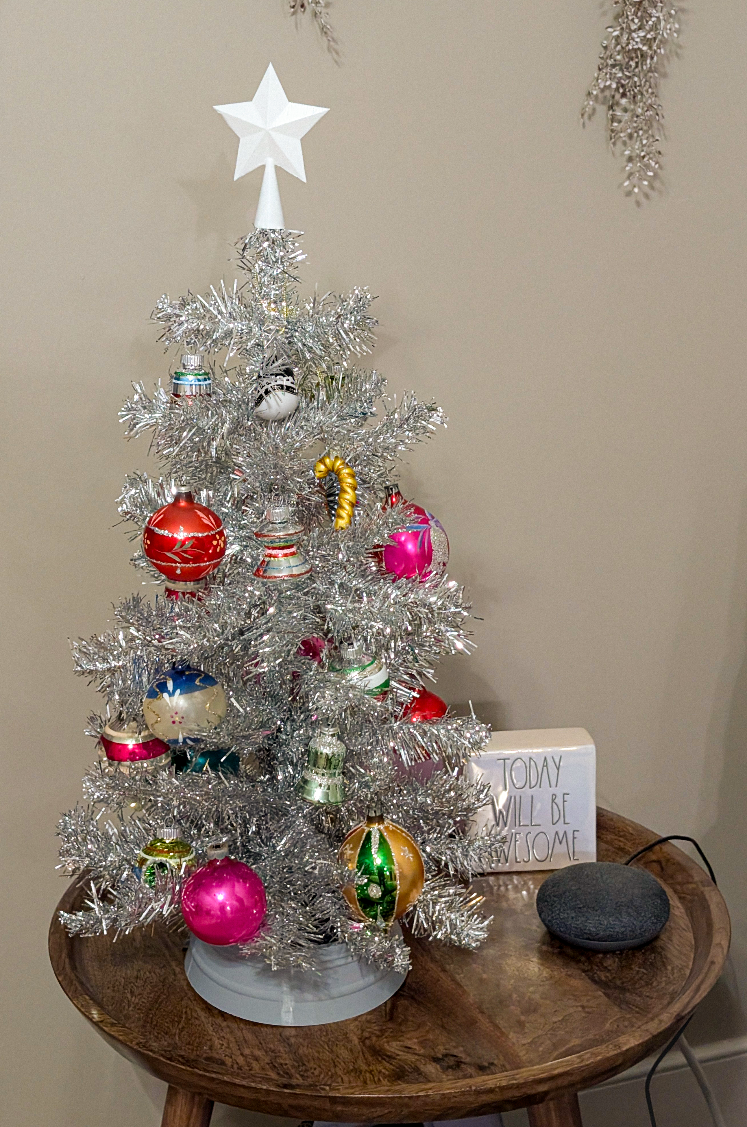 Mini Christmas Tree Collar and Star Topper