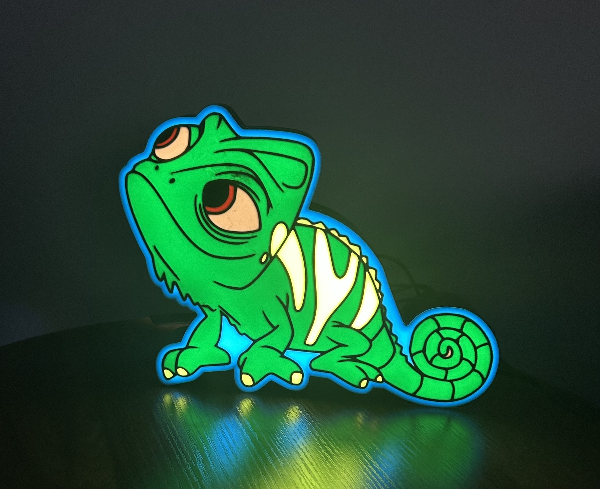 Miniatura 2 do modelo 3D Pascal the Chameleon