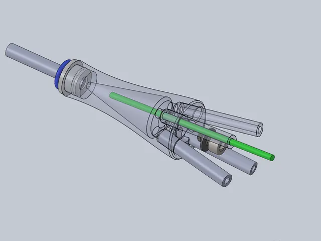 4 tube Y-splitter for MMU