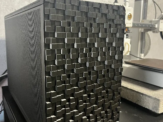 Lian Li x Dan A3 front cover diffusor style