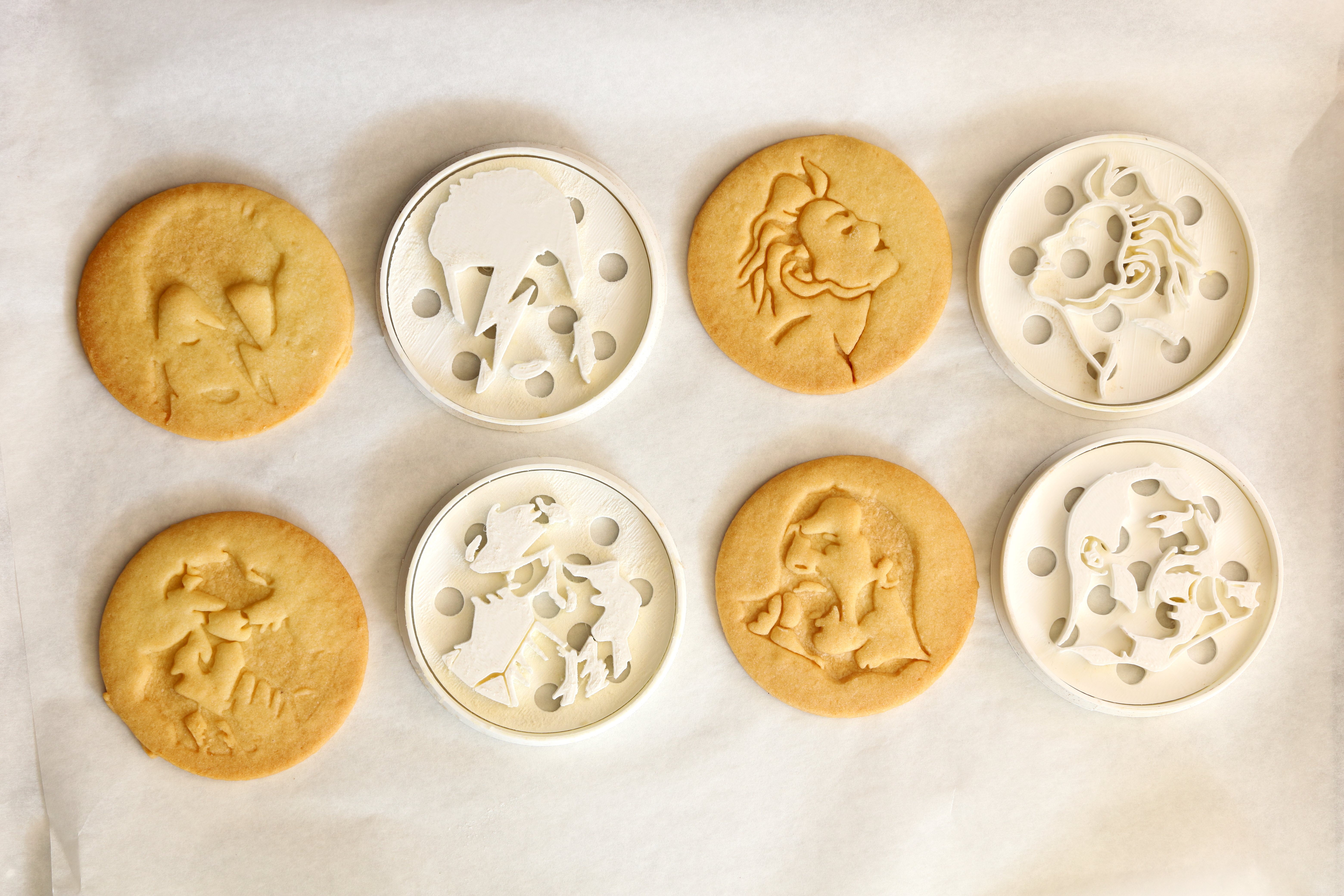 Pop Stars Cookie Cutters