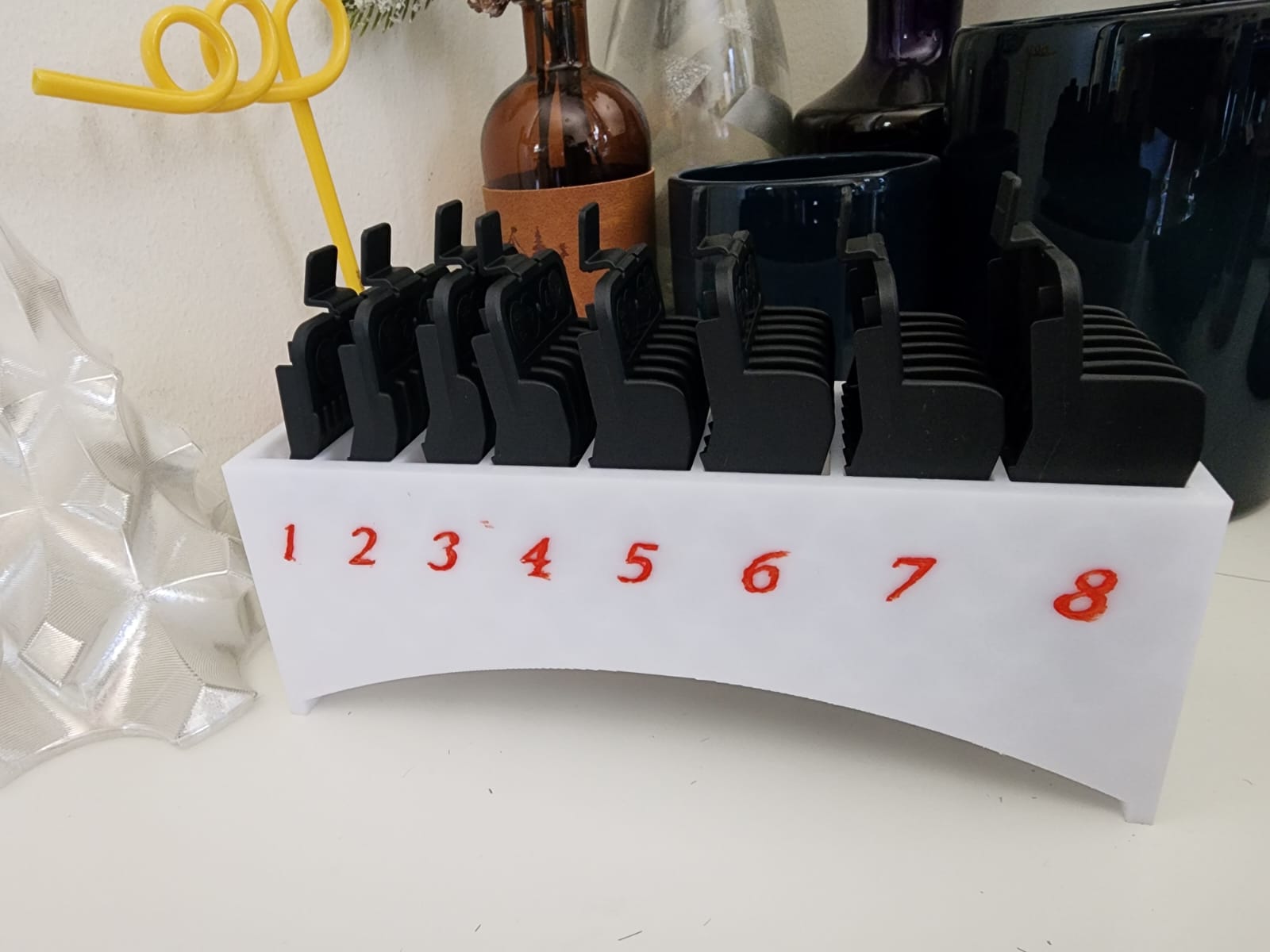 Hair Clipper - Guard / Comb stand #1 to #8