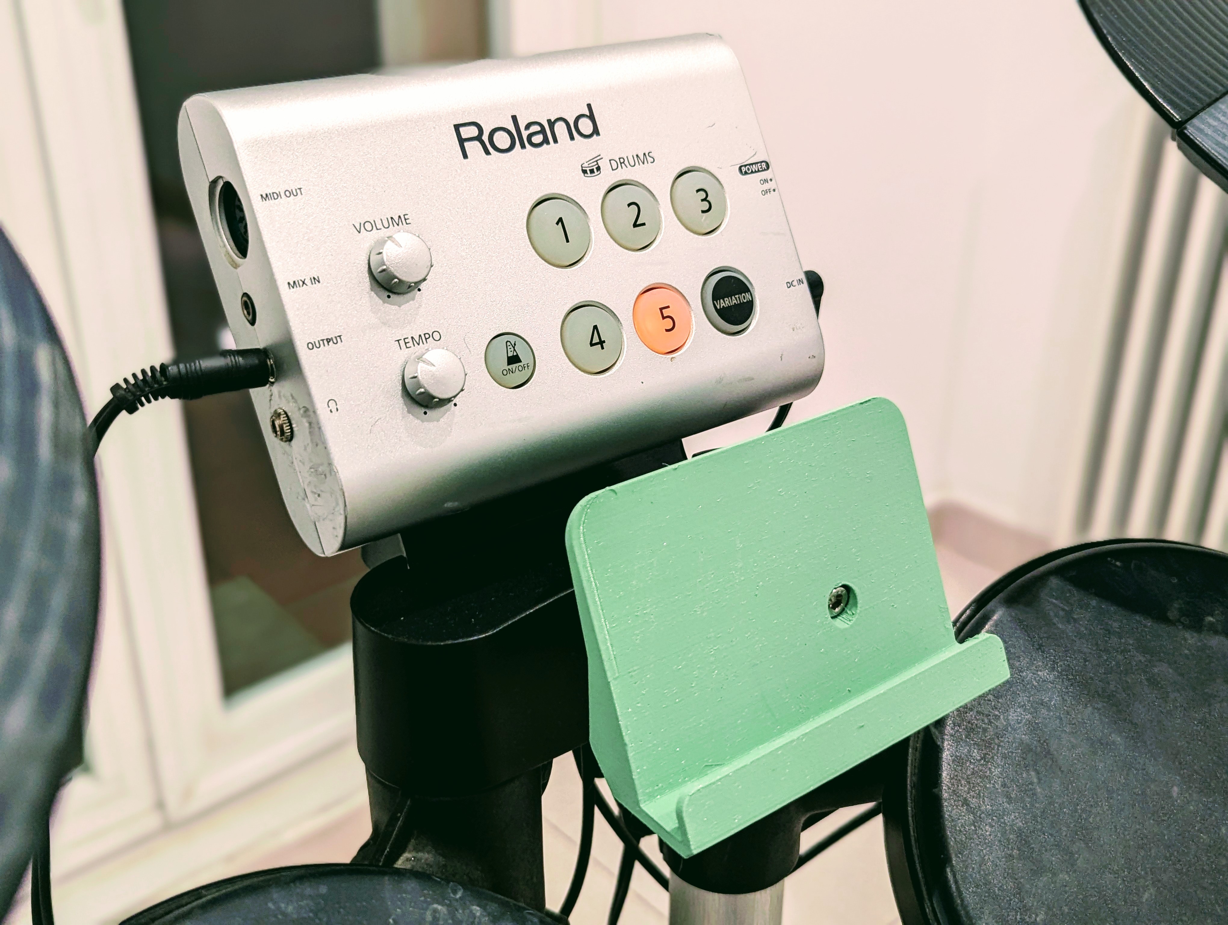 Roland V-Drum Mobile Phone Support